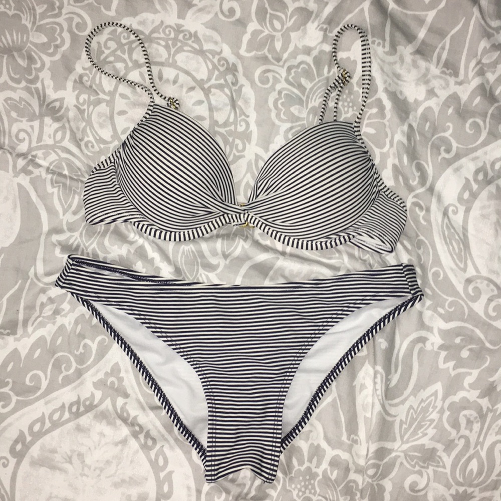 Cute Striped Bikini
